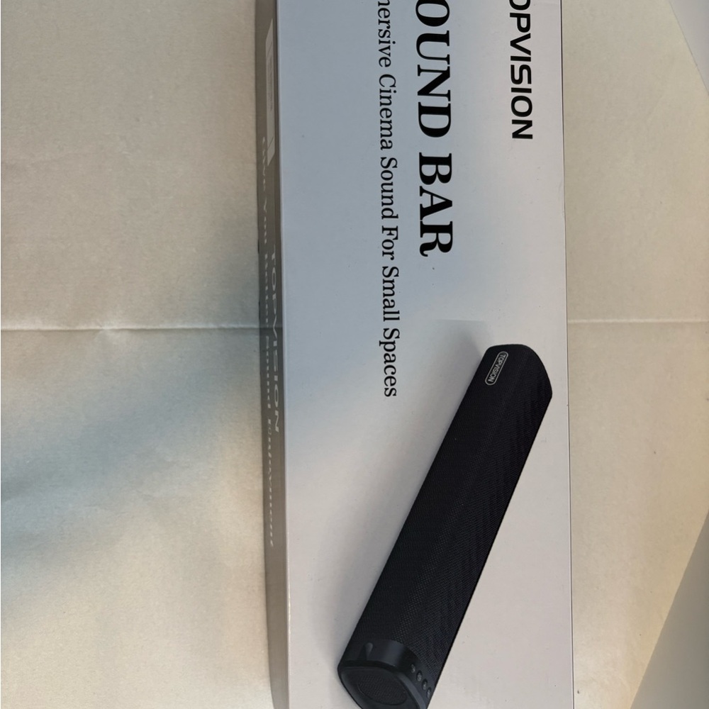 Popvision Black Sound Bar
